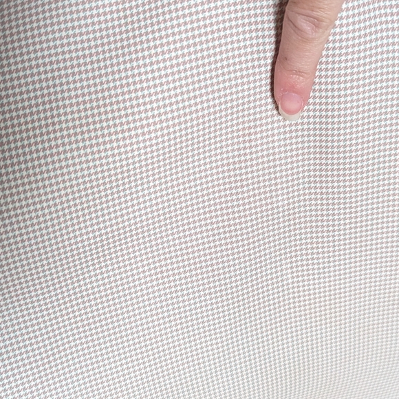 1940's pink and green HOUNDSTOOTH SKIRT 40's M - Picture 8 of 8